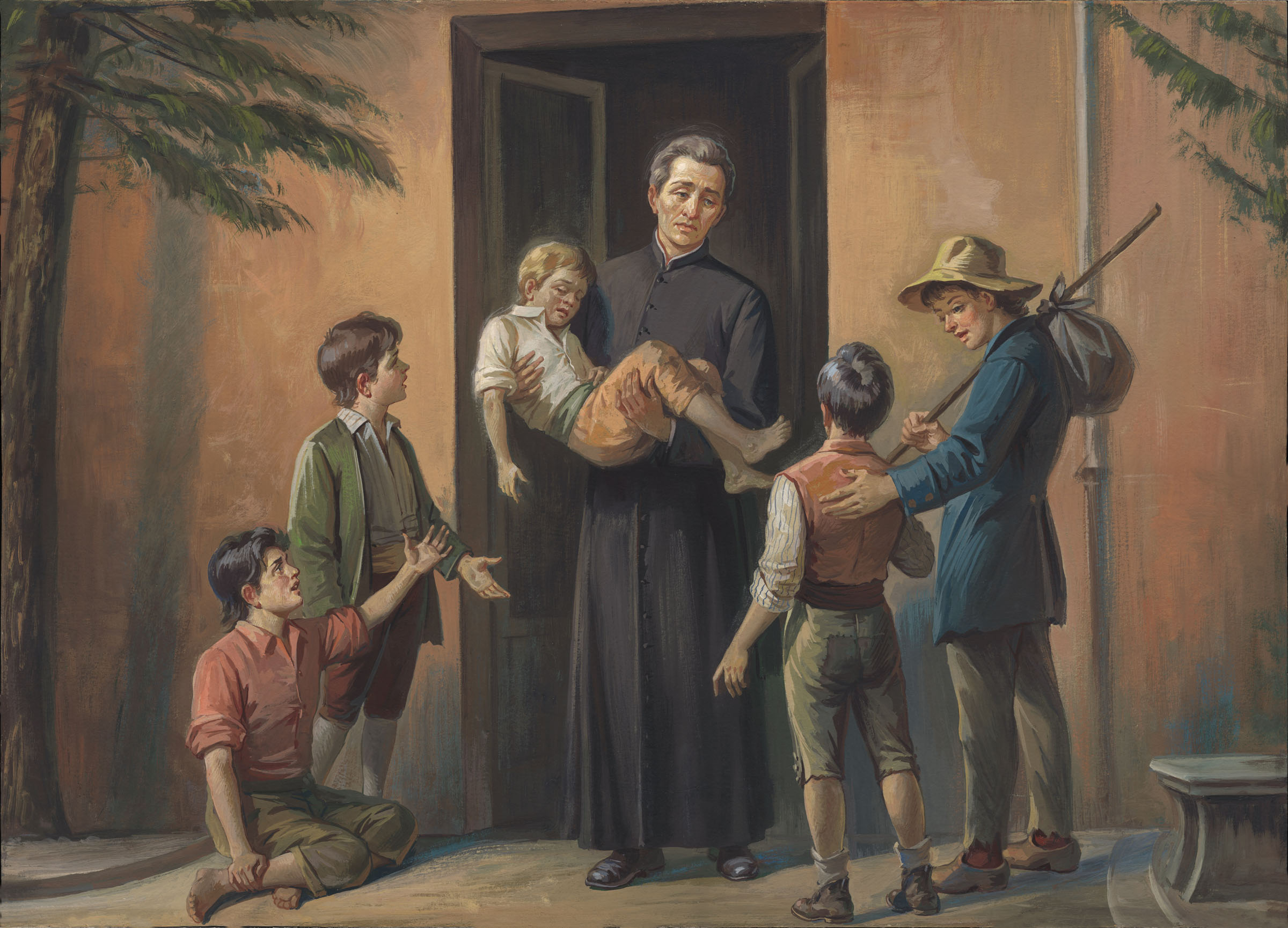 <small>L'accoglienza durante il colera</small>