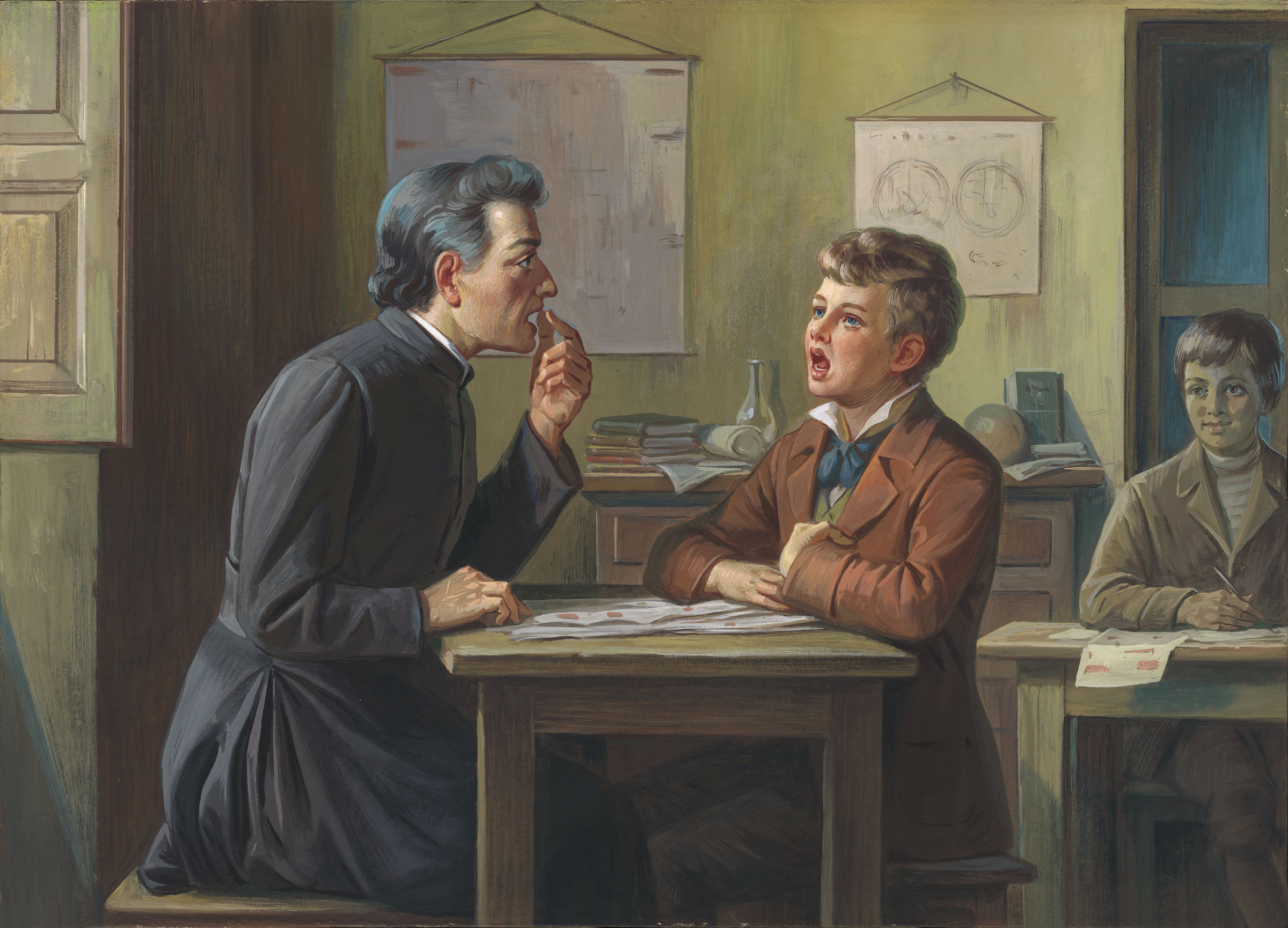 <small>I piccoli sordomuti</small>