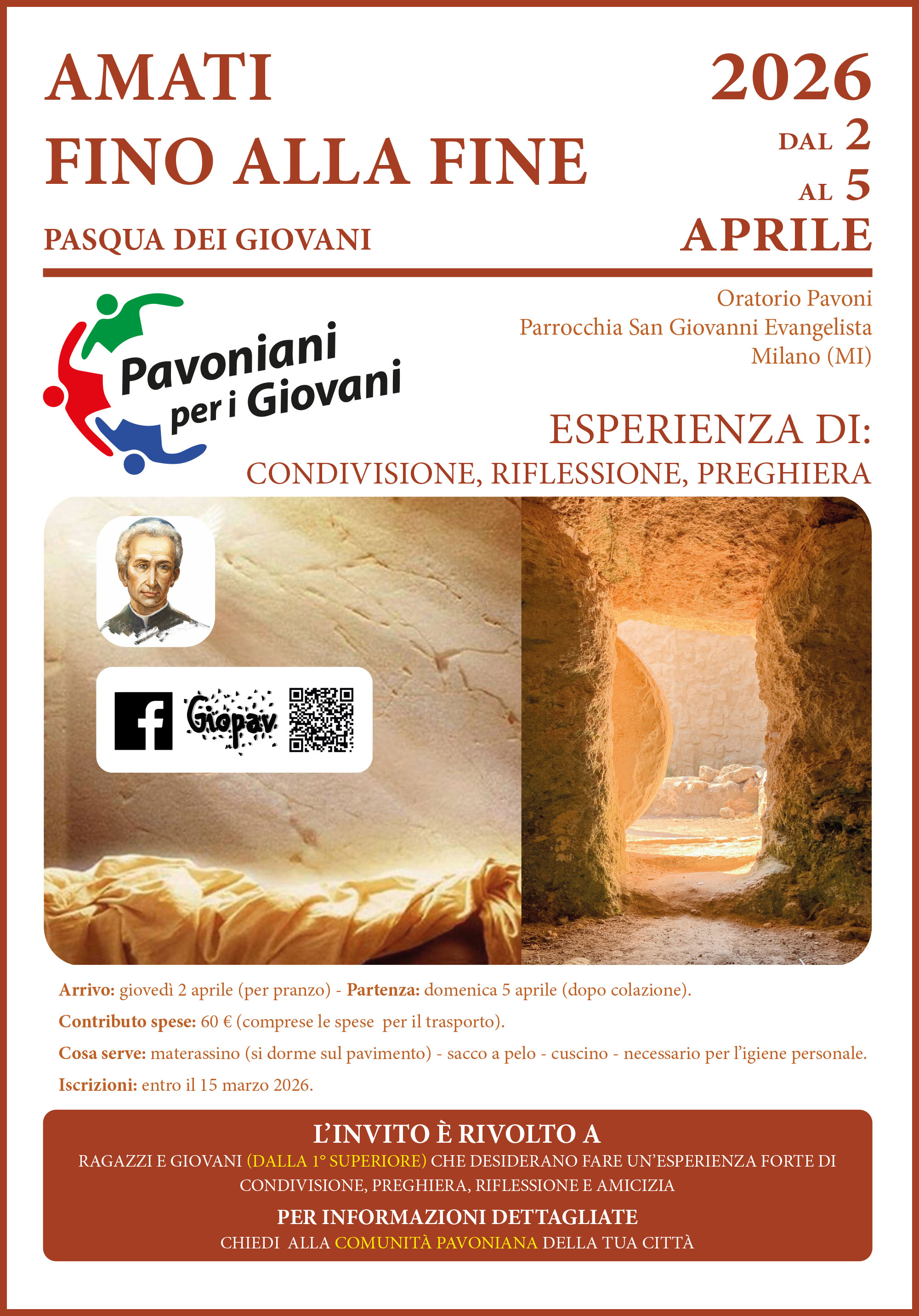 2026 Esperienza Pasquale Milano (dalla 1 superiore)